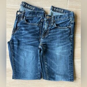 2 pairs American Eagle boys/men’s Skinny jeans 28/28